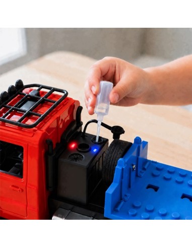 RC sunkvežimis su priekaba, dūmais ir USB 1:20