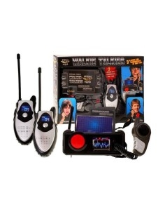 Radijo stotis su dviem racijomis "Walkie Talkies"
