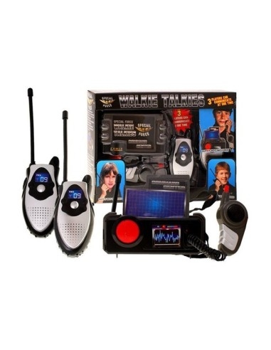Radijo stotis su dviem racijomis "Walkie Talkies"