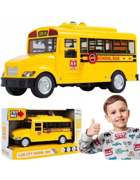Interaktyvus mokyklinis autobusas 1:20 su garsu