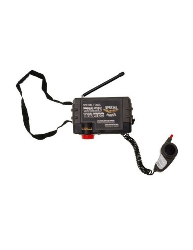 Radijo stotis su dviem racijomis "Walkie Talkies"