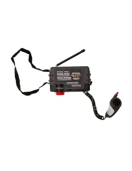 Radijo stotis su dviem racijomis "Walkie Talkies"