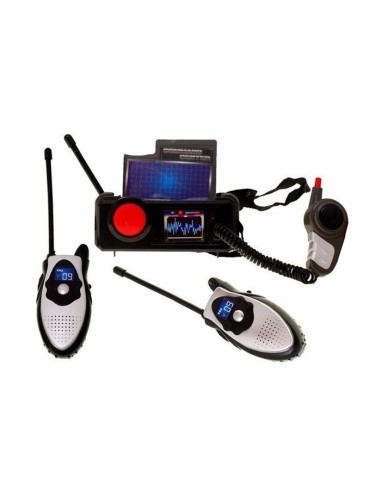Radijo stotis su dviem racijomis "Walkie Talkies"