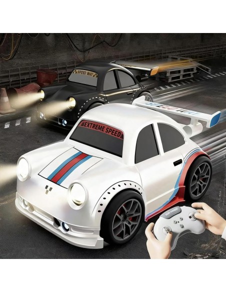 Įkraunamas vaikiškas drifto automobilis su išmaniaisiais jutikliais „Dream Racing“
