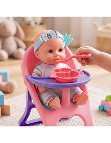 Lėlė „Baby Sweet Love" su kėdute ir priedais, 26 cm