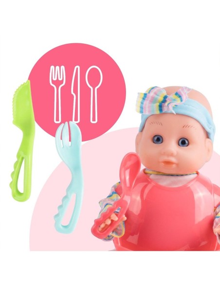 Lėlė „Baby Sweet Love" su kėdute ir priedais, 26 cm