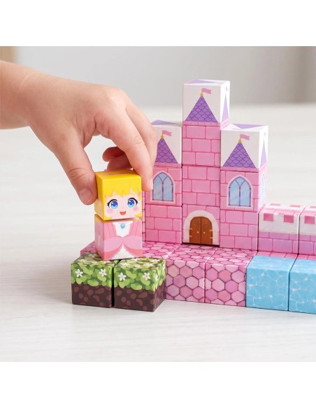 Magnetinis konstruktorius „Princesės pilis" 38 el.