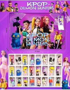 K-Pop stiliaus advento kalendorius vaikams ir paaugliams (24 dienos)