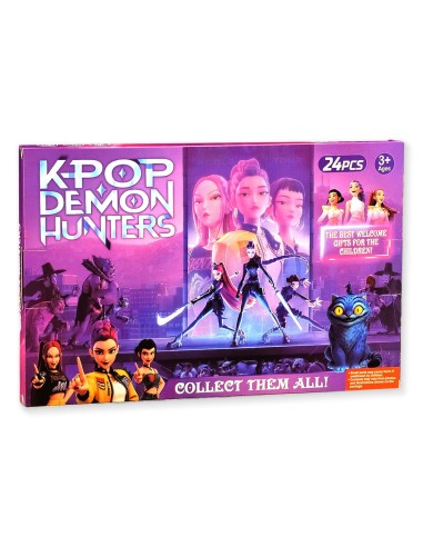 K-Pop stiliaus advento kalendorius vaikams ir paaugliams (24 dienos)