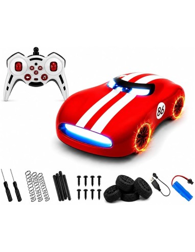 „Spark Stone“ RC drifto automobilis vaikams su kibirkščių efektu ir LED žibintais
