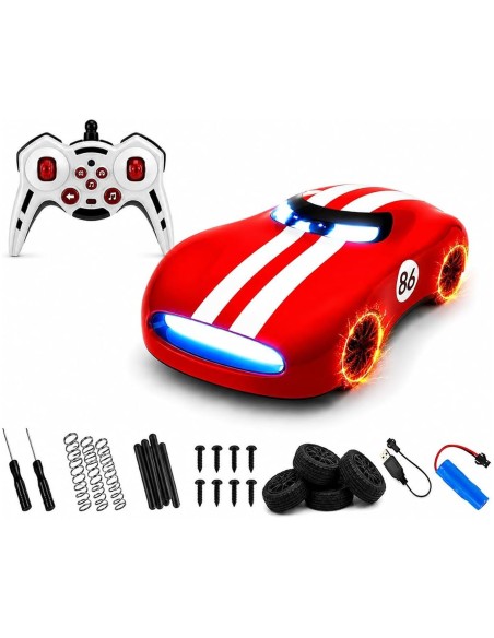 „Spark Stone“ RC drifto automobilis vaikams su kibirkščių efektu ir LED žibintais