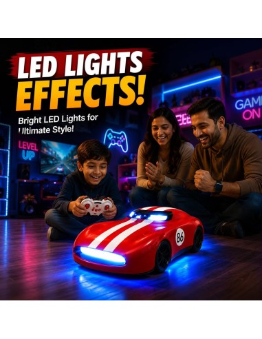 „Spark Stone“ RC drifto automobilis vaikams su kibirkščių efektu ir LED žibintais
