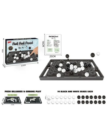 Loginis stalo žaidimas „Roll Roll Pearl 929-33“ vaikams ir suaugusiems