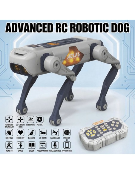 Interaktyvus robotas šuo ATLAS su programėle ir pulteliu