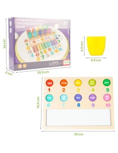 Montessori skaičiavimo rinkinys su lazdelėmis 2
