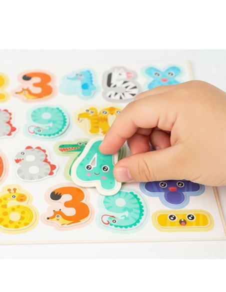 Montessori skaičiavimo rinkinys su lazdelėmis