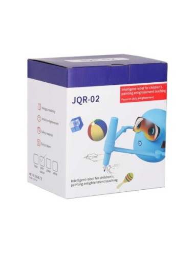Interaktyvus piešiantis robotas su 100 kortelių