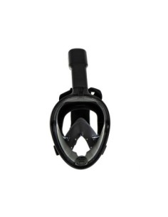 Pilno veido snorkeliavimo kaukė L/XL, juoda 2