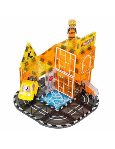 Magnetiniai konstruktoriai „Statybos technika" 92 el.