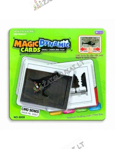 Naujoviškos kortelės "Magic Dynamic Cards"
