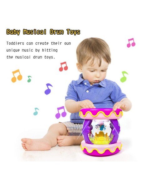 Smart žaislai - Mokomasis muzikinis žaislas "Būgnas karuselė"