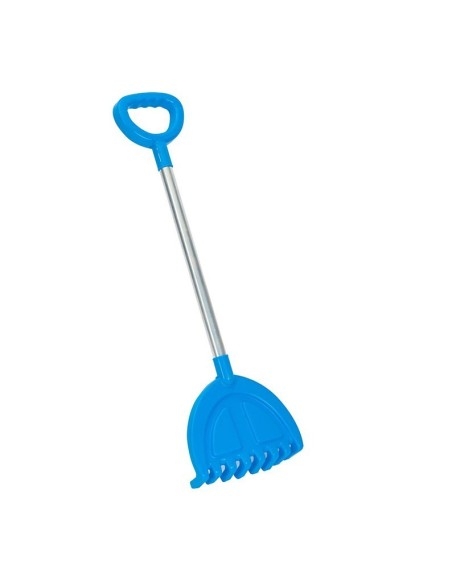 Lauko žaislai - didelis grėblys su aliumininiu kotu