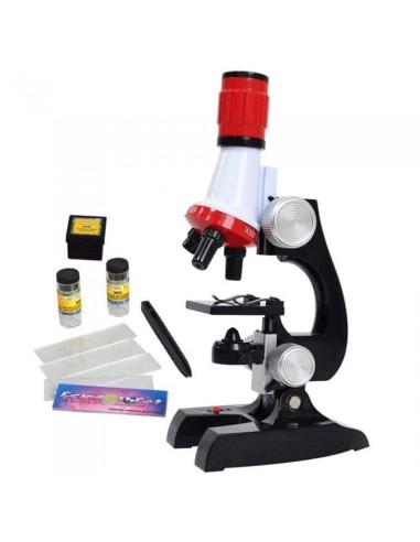 Moksliniai žaislai - Vaikų mikroskopas su LED