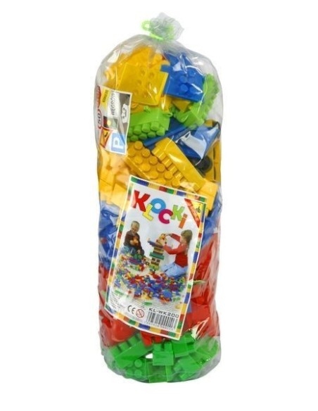 Stambios kaladėlės 200 elementų