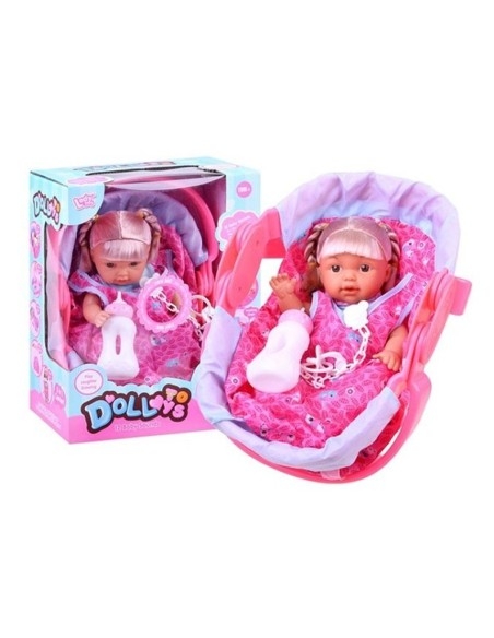 Lėlė skleidžianti kūdikio garsus su lopšiu