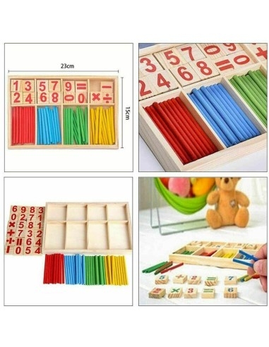 Rinkinys su skaičiais ir pagaliukais