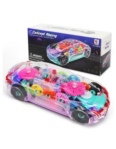 Muzikinis automobilis su pavarom