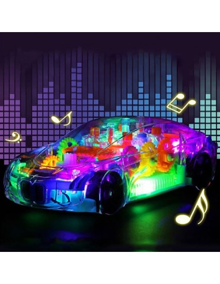 Važinėjantis automobilis su muzika