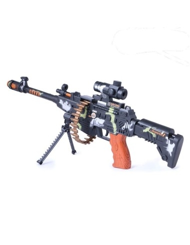 Šautuvas su lazeriu ir garso efektais