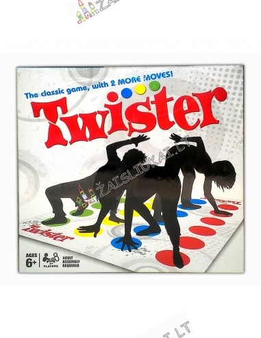 Populiarus paauglių žaidimas Twister