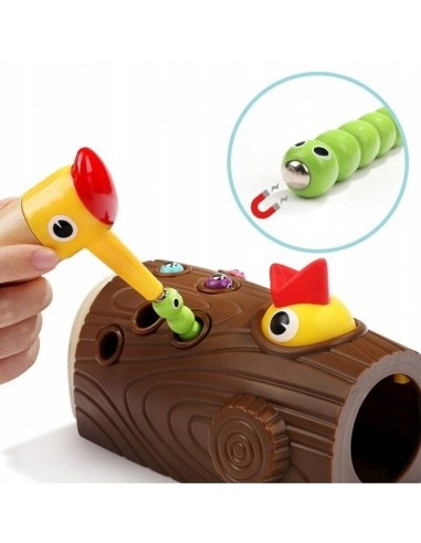 Magnetinių kirminų žaidimas vaikams