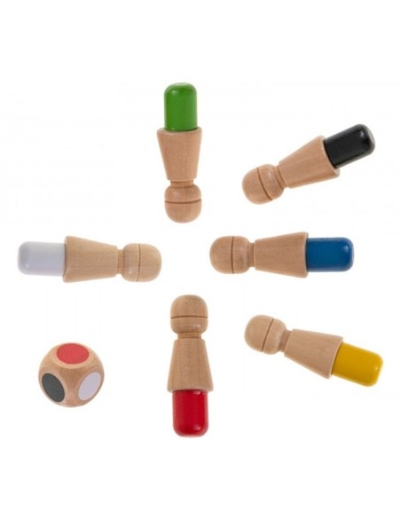 Dėlionė su spalvom