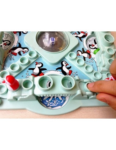 Stalo žaidimas "Pingvinai žygiuoja namo"