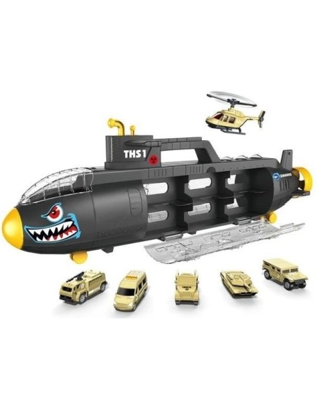 Povandeninis laivas su karine technika 1:64 Shark Submarine