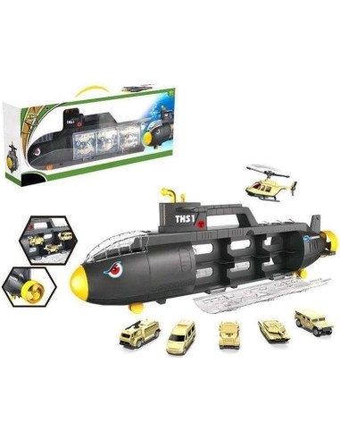 Povandeninis laivas su karine technika 1:64 Shark Submarine