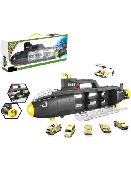 Povandeninis laivas su karine technika 1:64 Shark Submarine