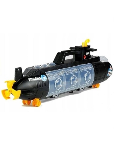 Povandeninis laivas su karine technika 1:64 Shark Submarine
