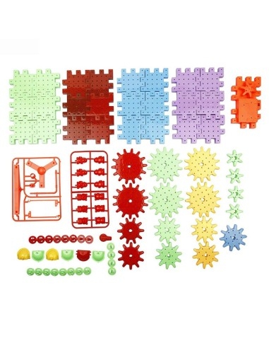 Konstruktorius su dantračiais "Magical Blocks" 81 dalių