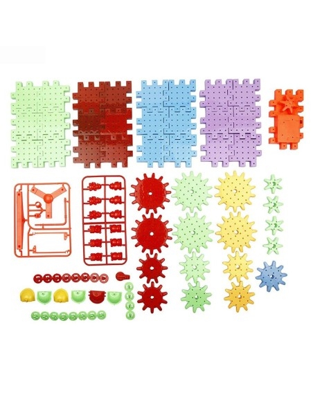 Konstruktorius su dantračiais "Magical Blocks" 81 dalių