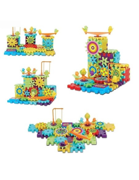 Konstruktorius su dantračiais "Magical Blocks" 81 dalių