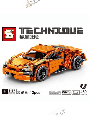 Lenktyninių automobilių modeliai - Lego Technic McLaren analogas