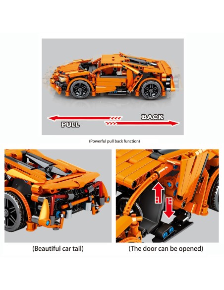 Lenktyninių automobilių modeliai - Technic McLaren analogas