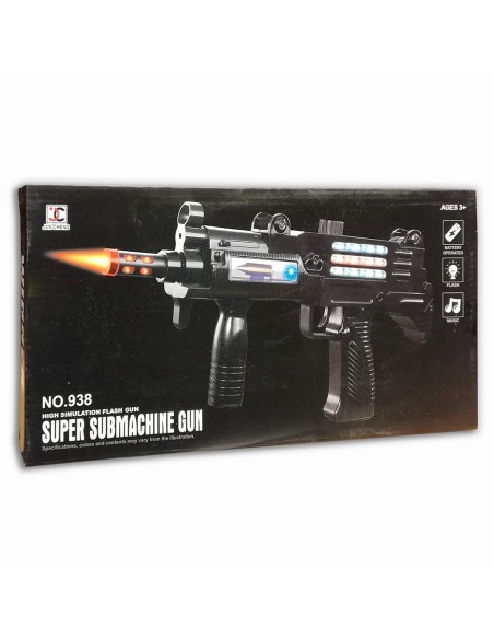 Žaislinis šautuvas su lazeriu