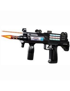 Žaislinis šautuvas su lazeriu