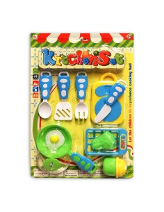 Vaikiškų virtuvinių įrankių rinkinys su kiaušiniene
