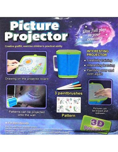 Vaikų 3D vaizdo projektorius "Picture Projector"